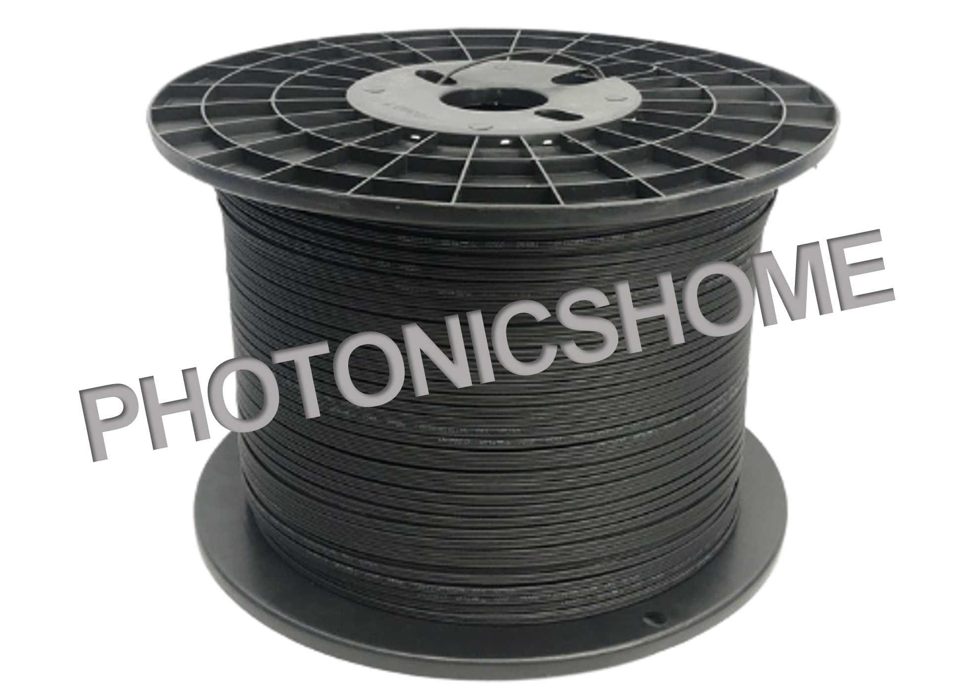 Aerial Drop Cable with IB 1.0mm, 1C, G.657A1, Black, 1km/roll for UNIFI