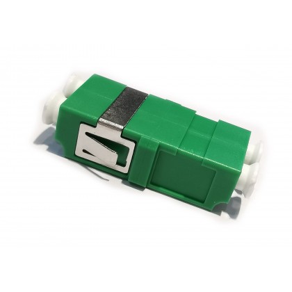 LC/APC Adaptor, SM, Duplex, without Flange, Ceramic Sleeve