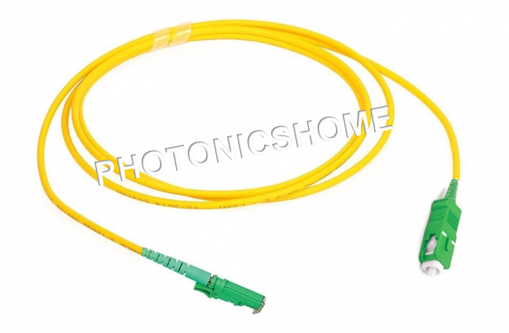 Premium Patch Cord E2000/APCSC/APC, G657A1, LSZH, Simplex 2mm, 3m