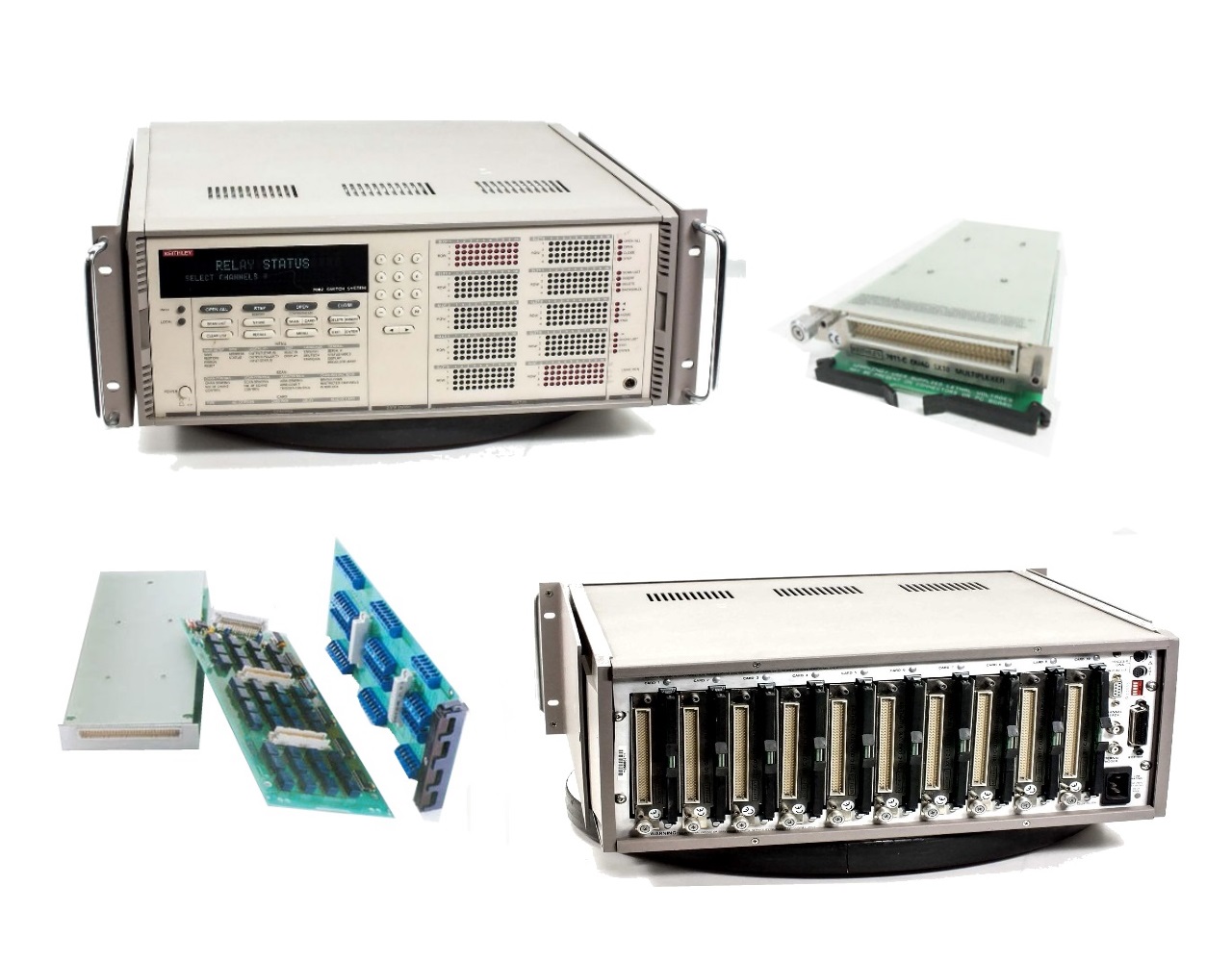 Keithley 7011-C Quad 1x10マルチプレクサーカード Rent or Buy Keithley 7011-C Multiplexer Card, Quad 1x10 Mux w